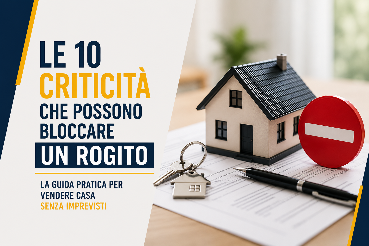 Le 10 criticità che possono bloccare un rogito e come evitarle